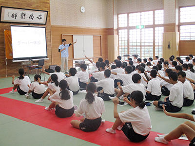 金須　雄一様子写真