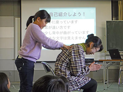 佐藤　亜耶香さん様子写真