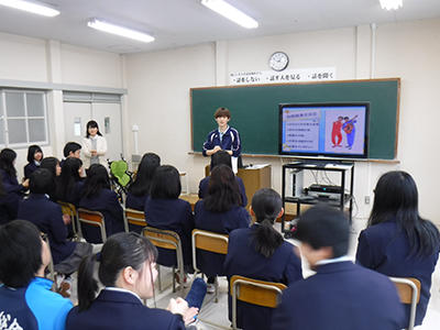 矢口　祐也さん様子写真