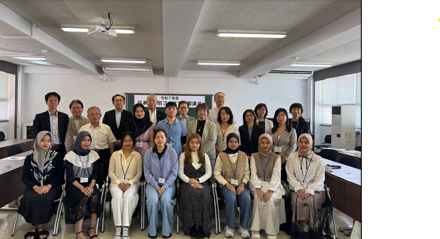 「東北文教大学日本語特別プログラム」開講式を開催しました。