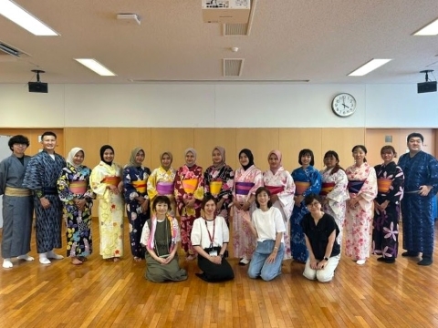 日本文化体験のイベントを開催しました