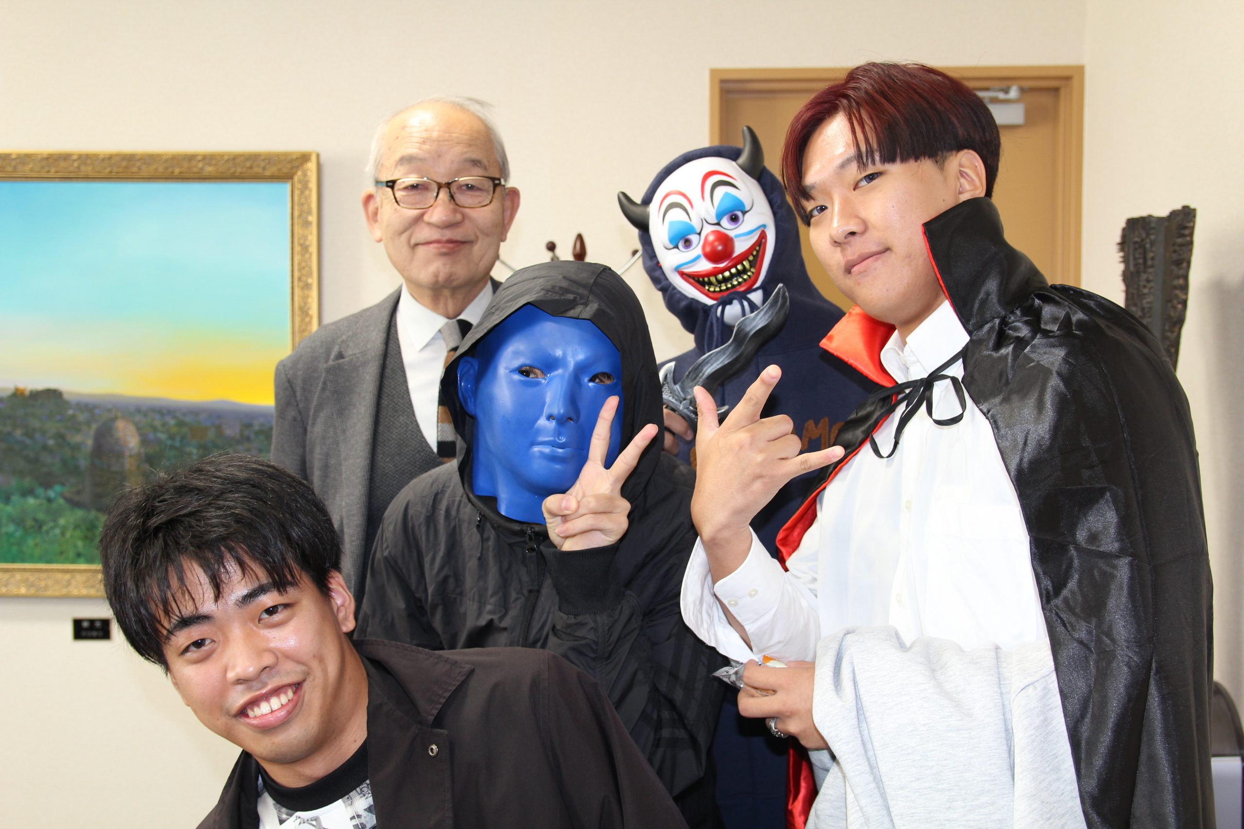 学長室にようこそ！ハロウィンイベント2025が開催されました！