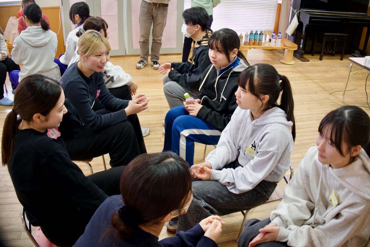 「中学生のための保育ワークショップ　遊んで感じよう！～子どもの魅力、保育の魅力～」を開催しました