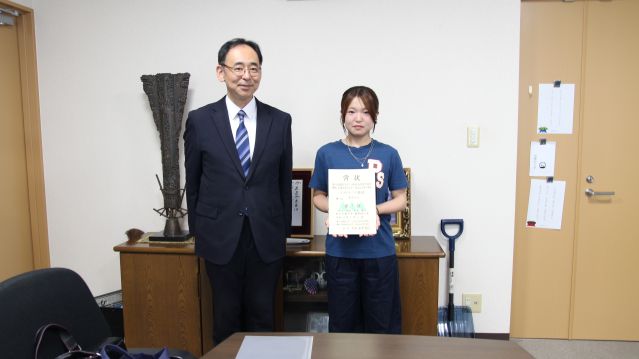 ソフトテニス部が第80回国民スポーツ大会山形県予選会ソフトテニス競技 に出場しました
