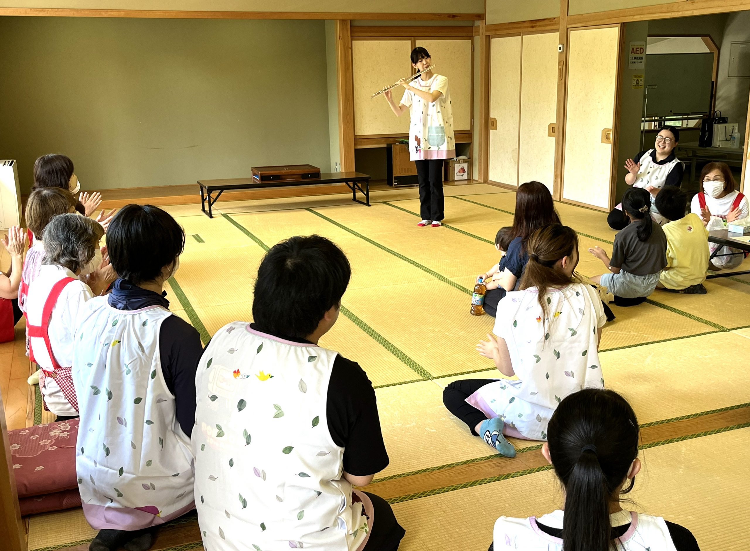 児童文化部ボランティア活動 ～蔵王半郷地区子育てサロン～