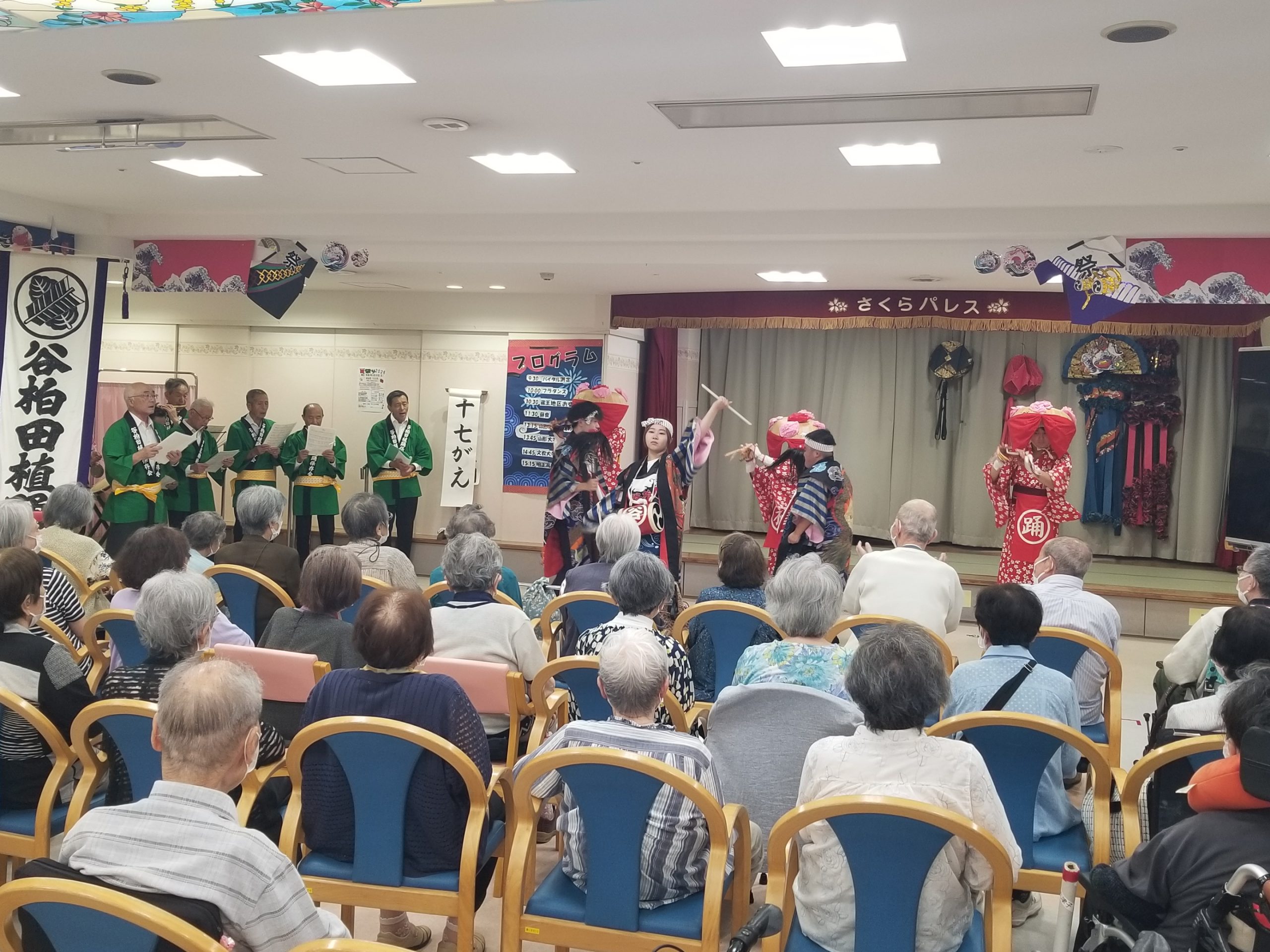 民俗芸能サークル「舞」がさくらパレス「夏祭り2026」に参加しました